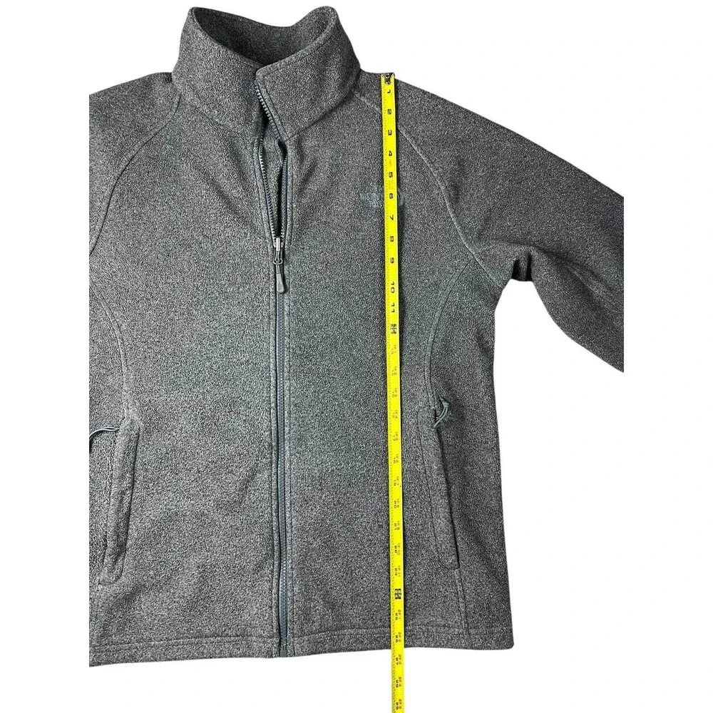 The North Face Men's Sweater Fleece Full Zip Gray Jacket  Size M  Gorpcore